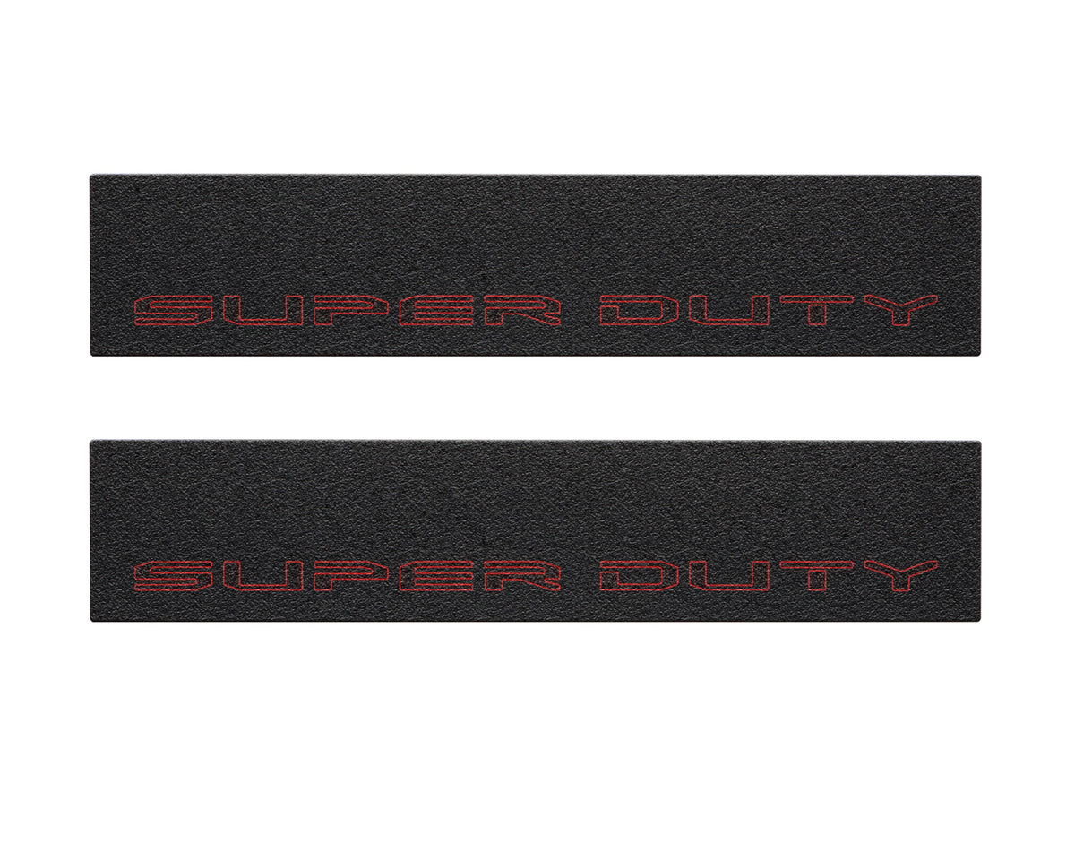 Door Sill Protection Overlays Fits 2017-2022 Ford Super Duty