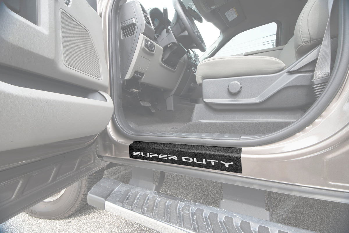 Door Sill Protection Overlays Fits 2017-2022 Ford Super Duty