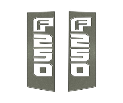 Side Emblem Accent Trim Fits 2017-2022 Ford Super Duty