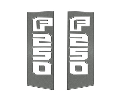 Side Emblem Accent Trim Fits 2017-2022 Ford Super Duty