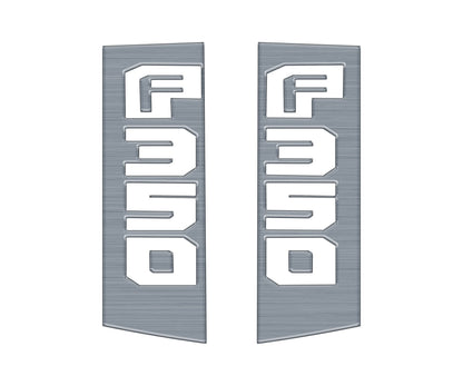 Side Emblem Accent Trim Fits 2017-2022 Ford Super Duty