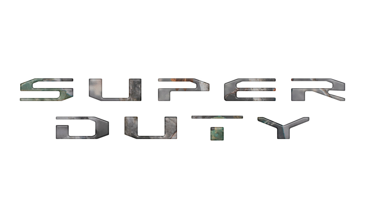 Glovebox Letters Fits 2023-2027 Ford Super Duty
