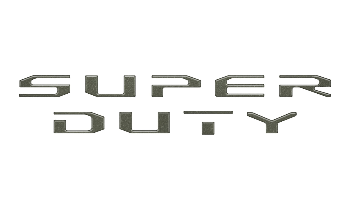 Glovebox Letters Fits 2023-2027 Ford Super Duty