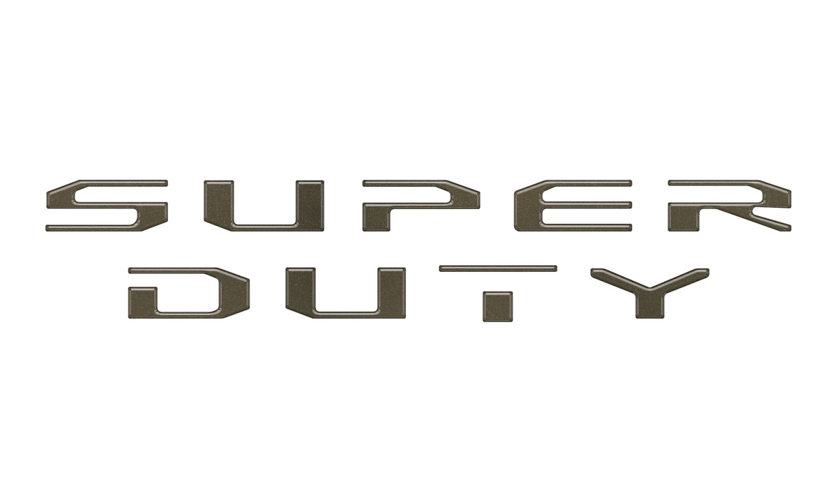 Glovebox Letters Fits 2023-2027 Ford Super Duty