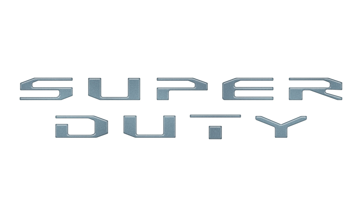 Glovebox Letters Fits 2023-2027 Ford Super Duty