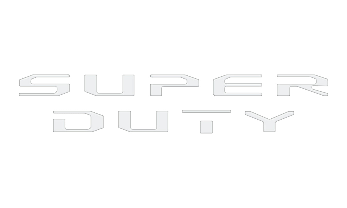 Glovebox Letters Fits 2023-2027 Ford Super Duty