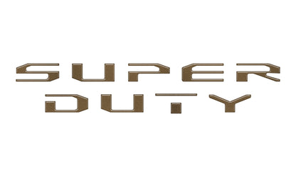 Glovebox Letters Fits 2023-2027 Ford Super Duty