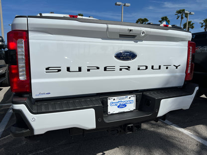 Tailgate Letter Inserts Fits 2023-2027 Ford Super Duty XL/XLT/STX/Tremor/Lariat