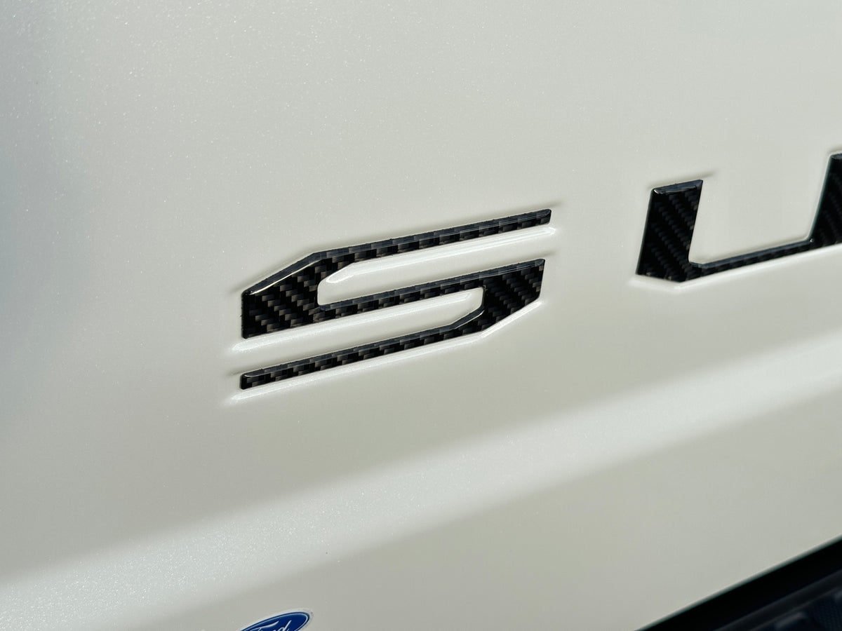 Tailgate Letter Inserts Fits 2023-2027 Ford Super Duty XL/XLT/STX/Tremor/Lariat