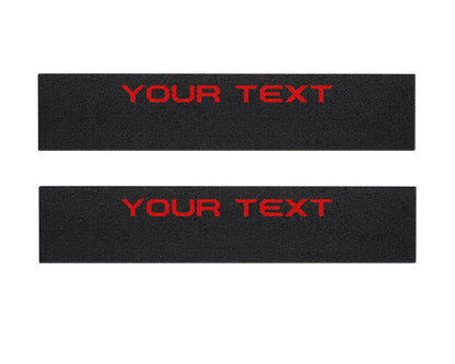 Door Sill Protection Overlays (Textured) Fits 2023-2027 Ford Super Duty