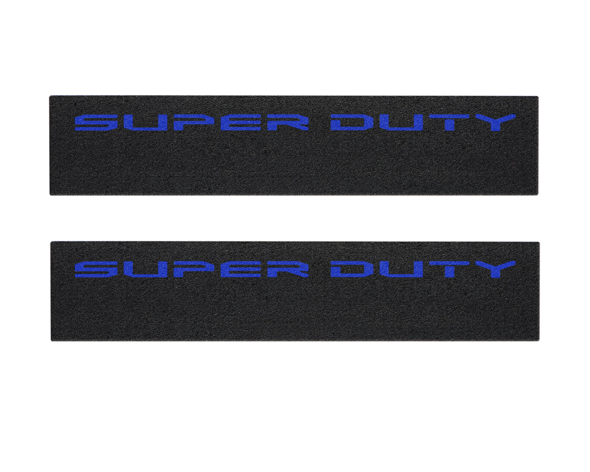 Door Sill Protection Overlays (Textured) Fits 2023-2027 Ford Super Duty