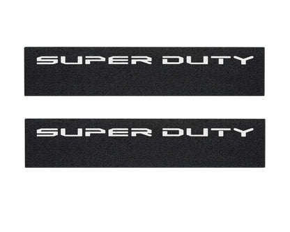 Door Sill Protection Overlays (Textured) Fits 2023-2027 Ford Super Duty