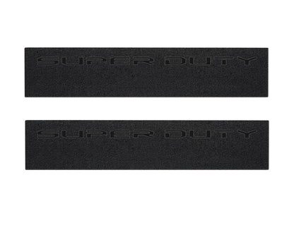 Door Sill Protection Overlays (Textured) Fits 2023-2027 Ford Super Duty