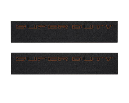Door Sill Protection Overlays (Textured) Fits 2023-2027 Ford Super Duty