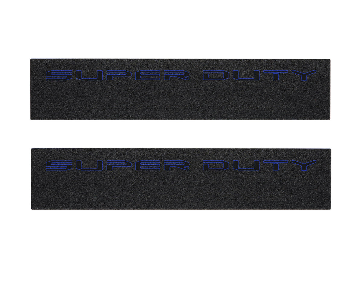 Door Sill Protection Overlays (Textured) Fits 2023-2027 Ford Super Duty