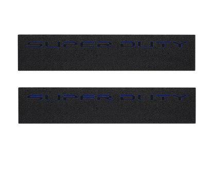 Door Sill Protection Overlays (Textured) Fits 2023-2027 Ford Super Duty