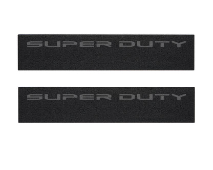 Door Sill Protection Overlays (Textured) Fits 2023-2027 Ford Super Duty