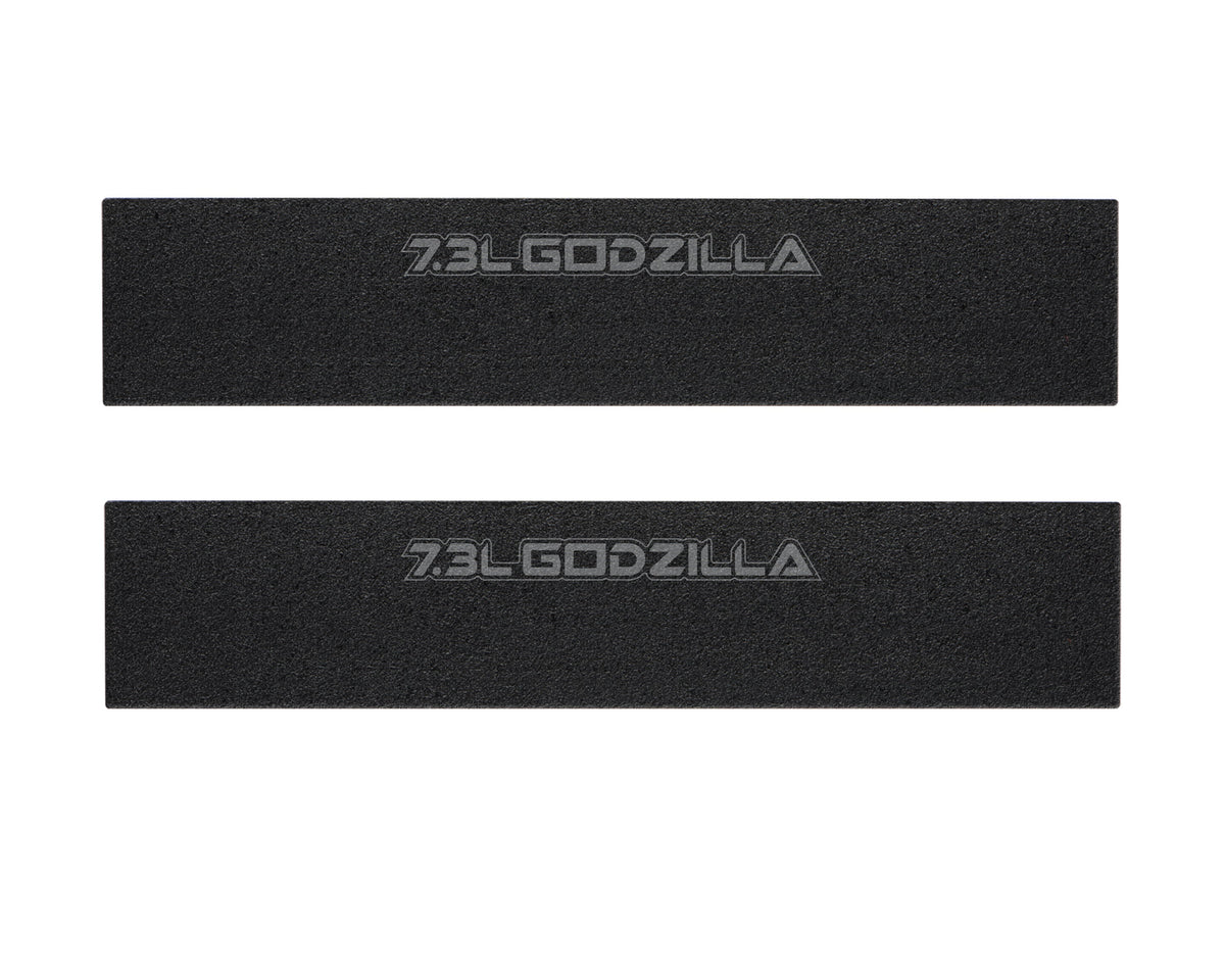 Door Sill Protection Overlays (Textured) Fits 2023-2027 Ford Super Duty