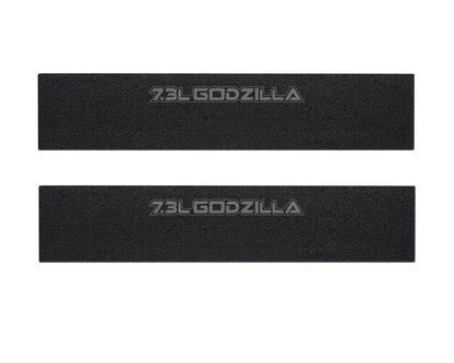 Door Sill Protection Overlays (Textured) Fits 2023-2027 Ford Super Duty