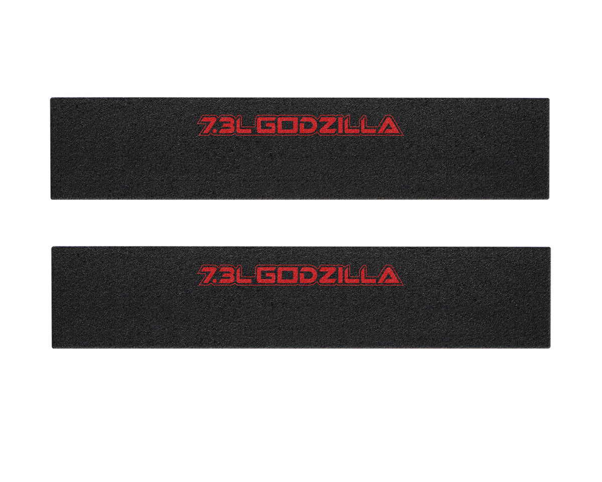 Door Sill Protection Overlays (Textured) Fits 2023-2027 Ford Super Duty