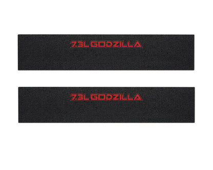 Door Sill Protection Overlays (Textured) Fits 2023-2027 Ford Super Duty