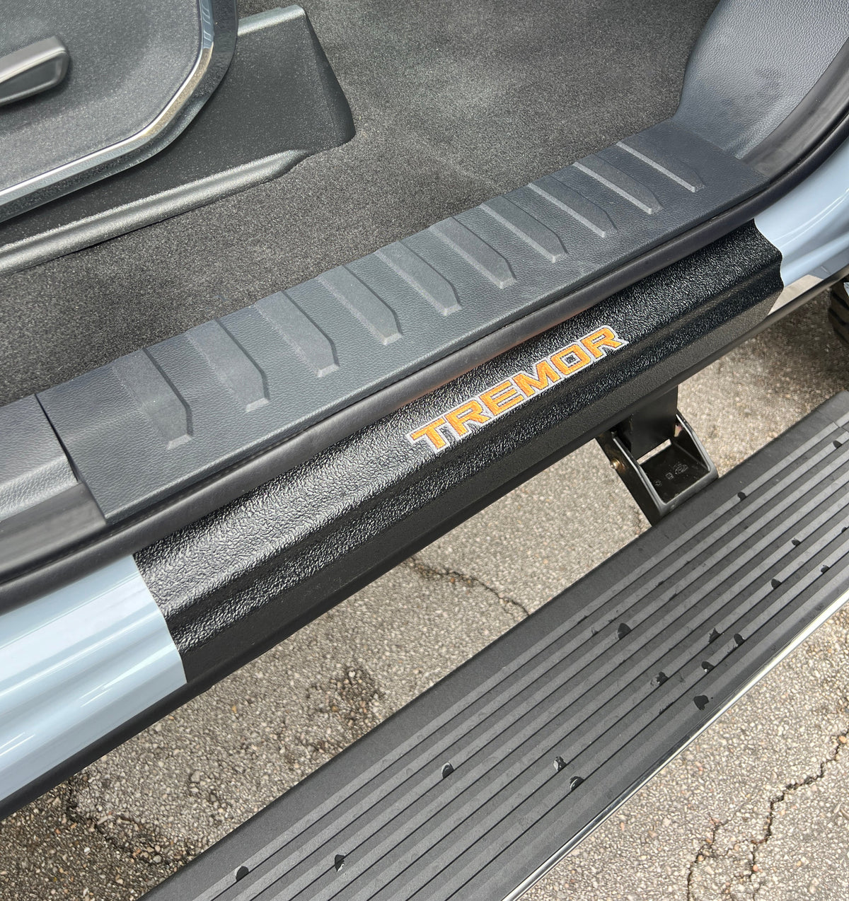 Door Sill Protection Overlays (Textured) Fits 2023-2027 Ford Super Duty