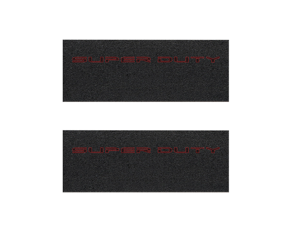 Door Sill Protection Overlays (Textured) Fits 2023-2027 Ford Super Duty