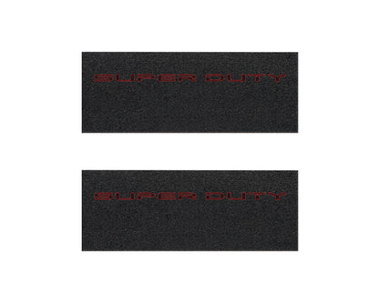 Door Sill Protection Overlays (Textured) Fits 2023-2027 Ford Super Duty