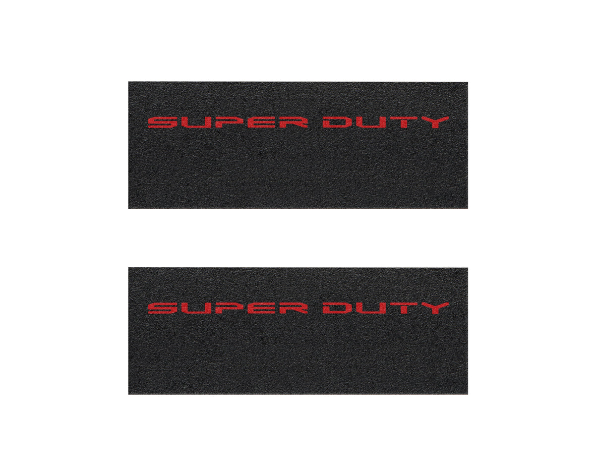 Door Sill Protection Overlays (Textured) Fits 2023-2027 Ford Super Duty