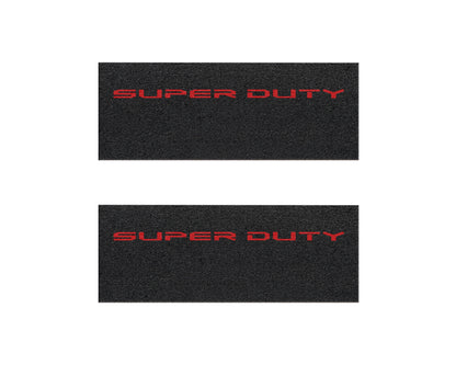 Door Sill Protection Overlays (Textured) Fits 2023-2027 Ford Super Duty