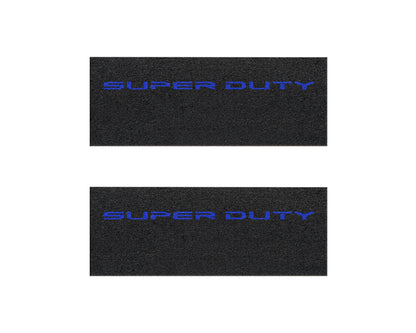 Door Sill Protection Overlays (Textured) Fits 2023-2027 Ford Super Duty