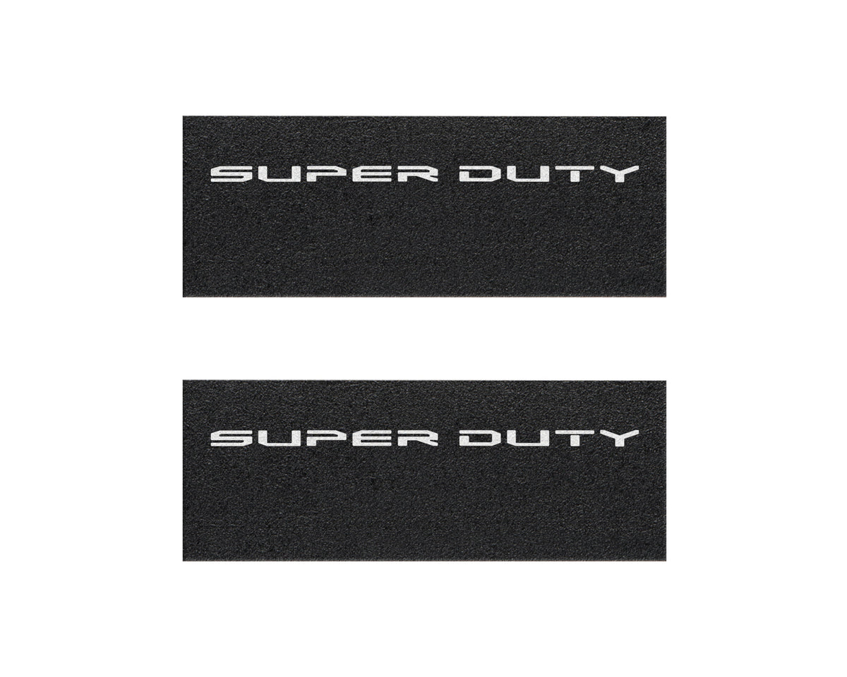 Door Sill Protection Overlays (Textured) Fits 2023-2027 Ford Super Duty