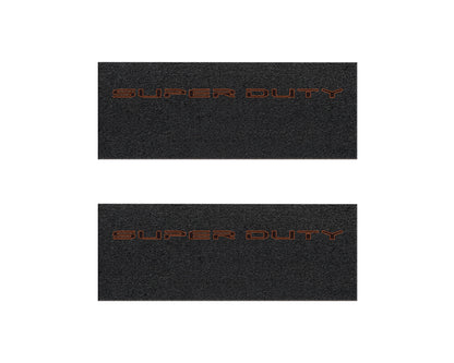 Door Sill Protection Overlays (Textured) Fits 2023-2027 Ford Super Duty