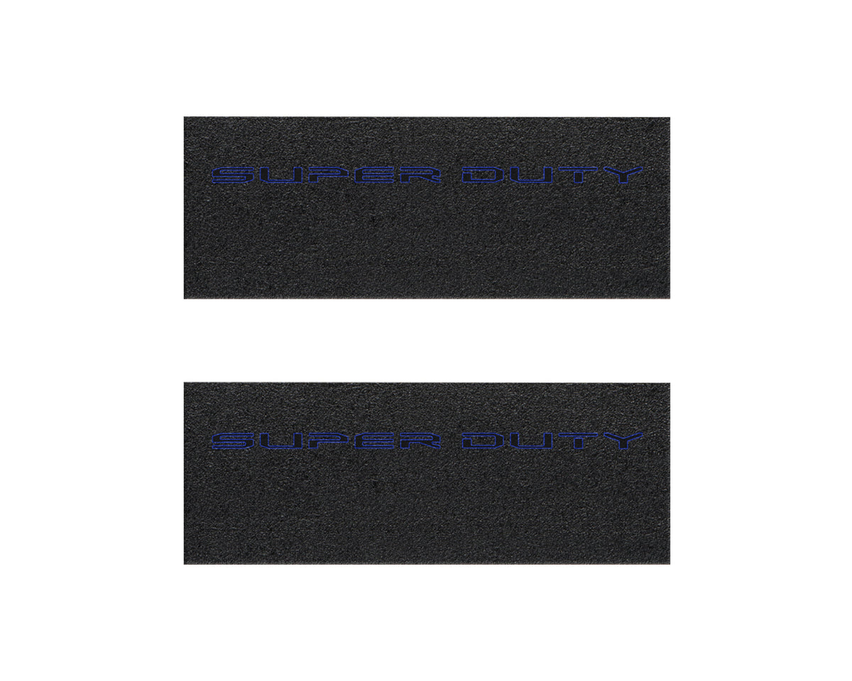 Door Sill Protection Overlays (Textured) Fits 2023-2027 Ford Super Duty