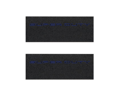 Door Sill Protection Overlays (Textured) Fits 2023-2027 Ford Super Duty