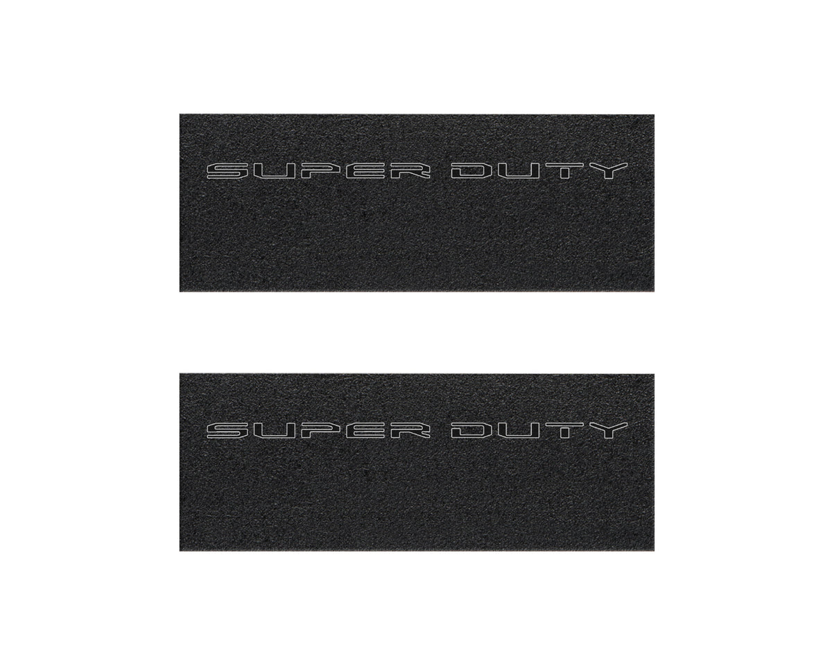 Door Sill Protection Overlays (Textured) Fits 2023-2027 Ford Super Duty