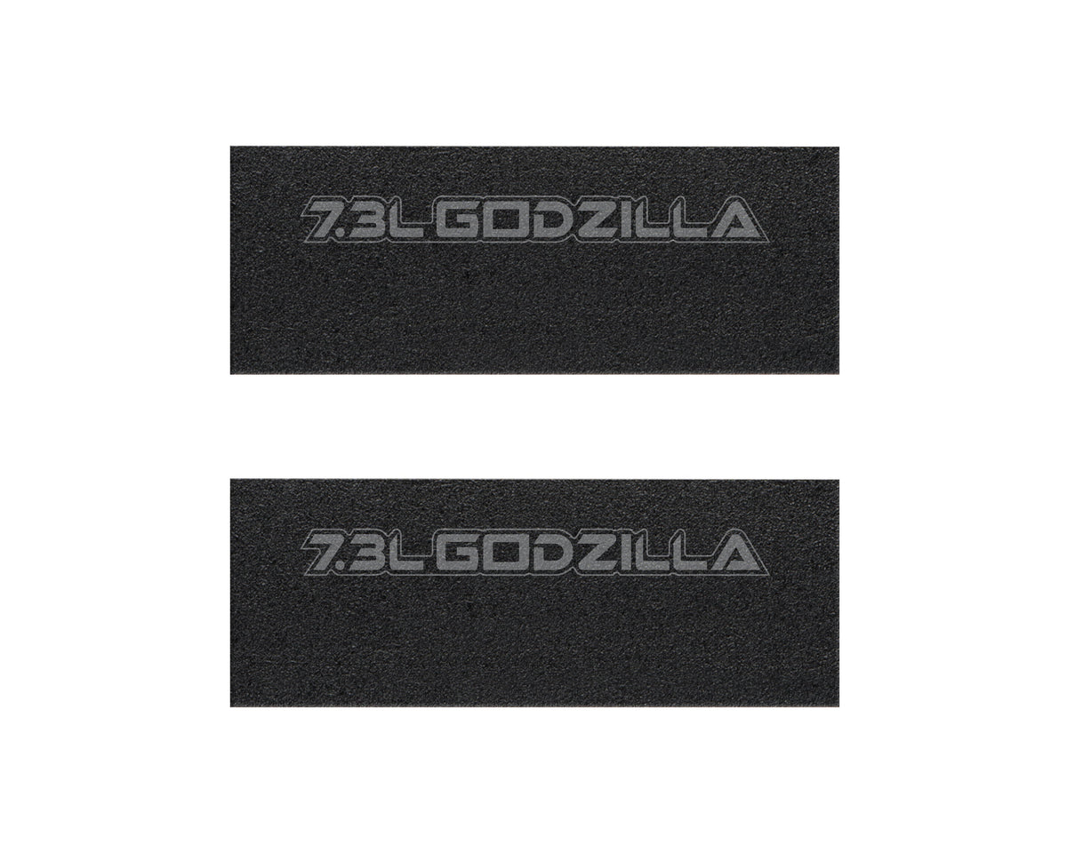 Door Sill Protection Overlays (Textured) Fits 2023-2027 Ford Super Duty