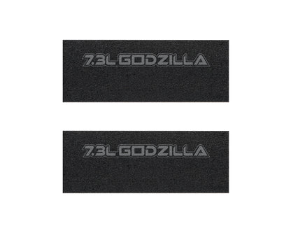 Door Sill Protection Overlays (Textured) Fits 2023-2027 Ford Super Duty
