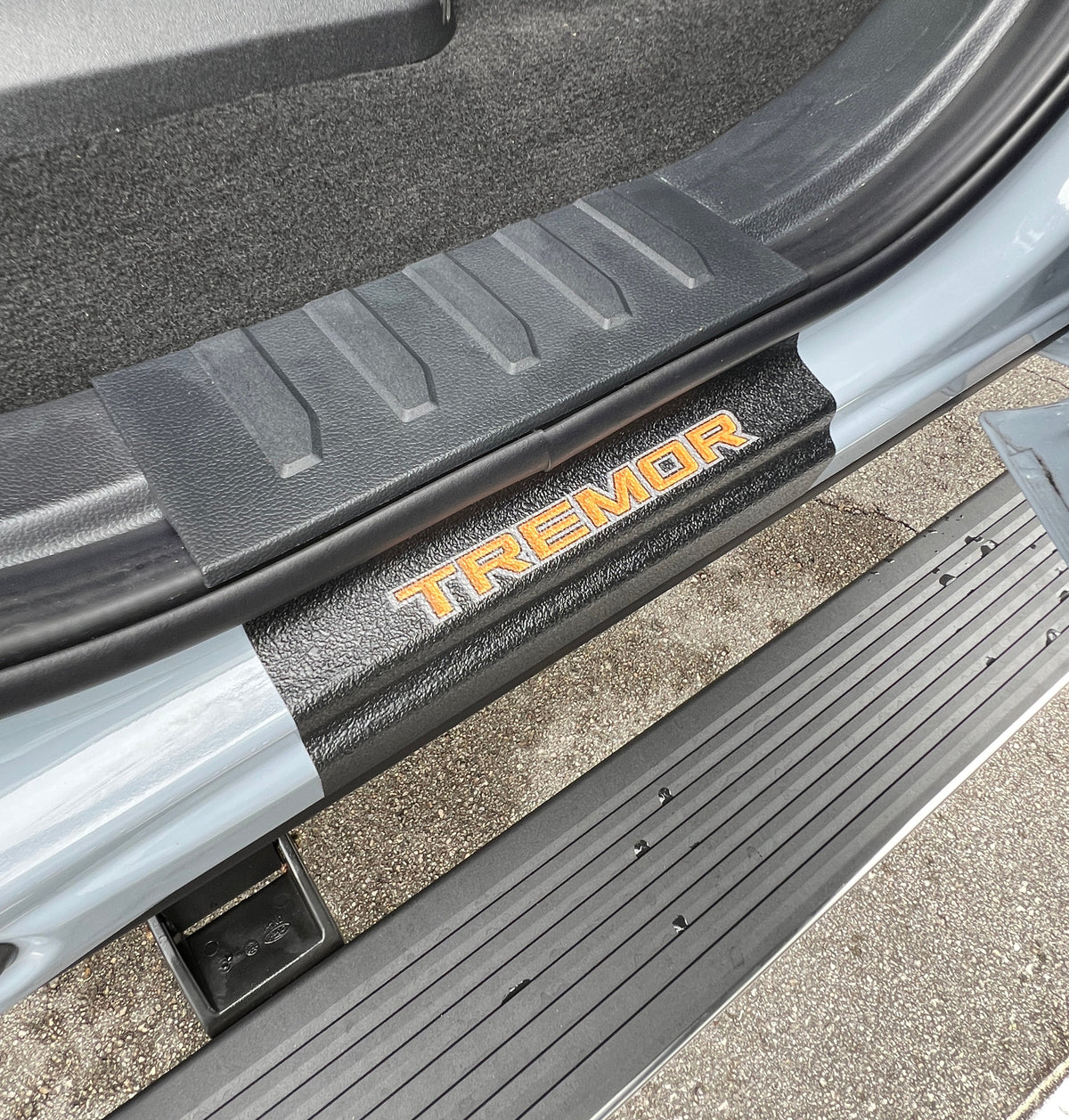 Door Sill Protection Overlays (Textured) Fits 2023-2027 Ford Super Duty