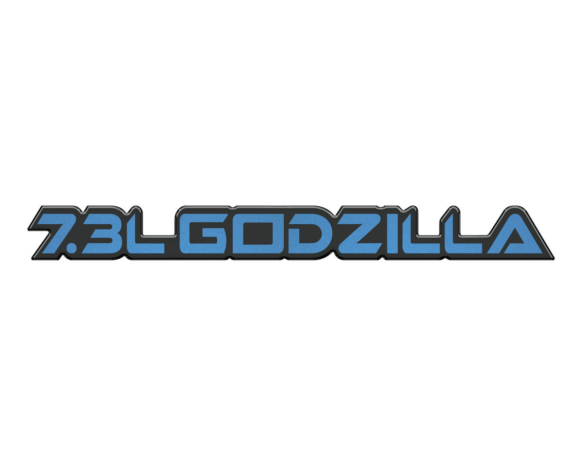 7.3L Godzilla Badge Fits 2020-2027 Ford Super Duty