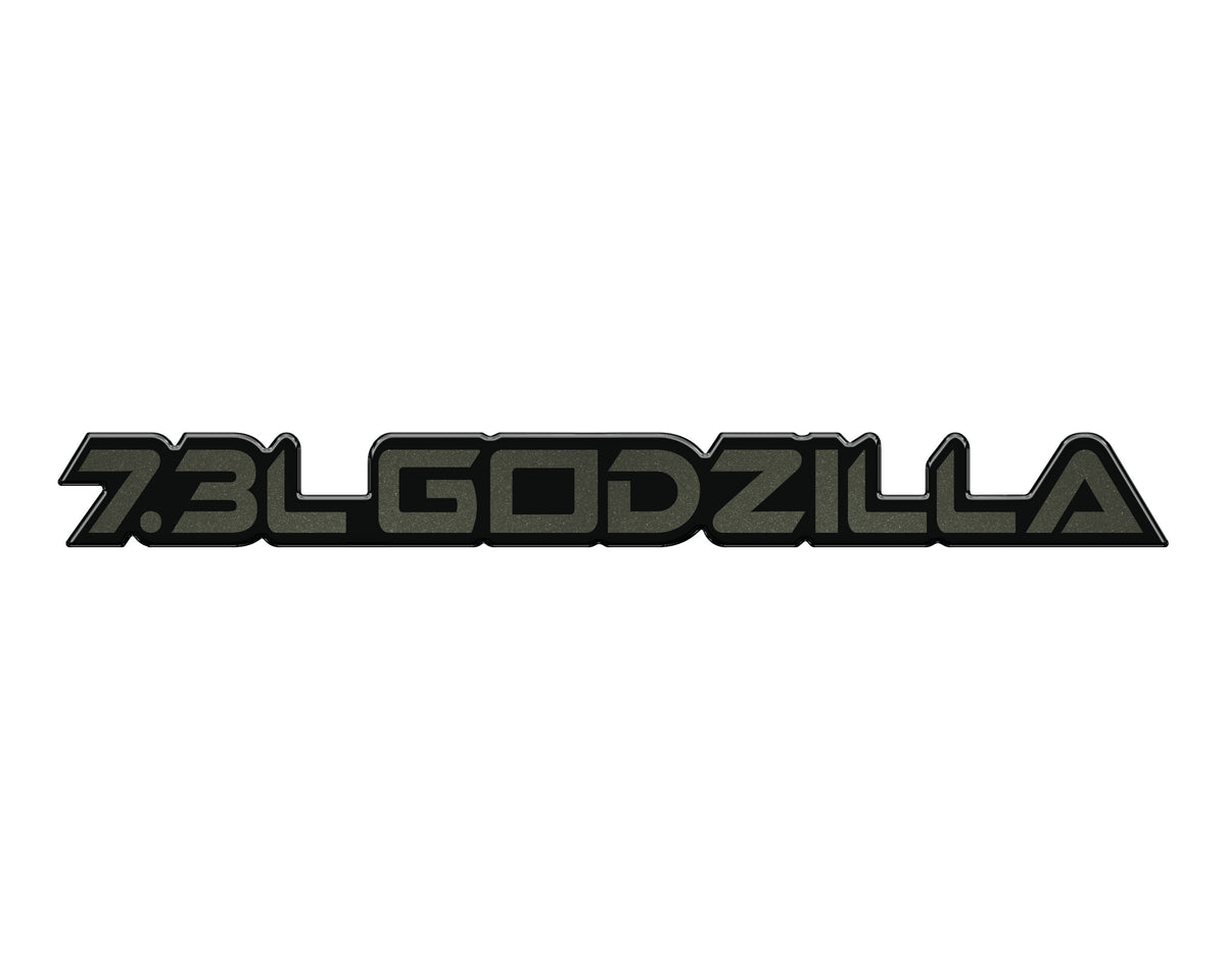 7.3L Godzilla Badge Fits 2020-2027 Ford Super Duty