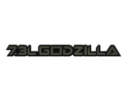 7.3L Godzilla Badge Fits 2020-2027 Ford Super Duty
