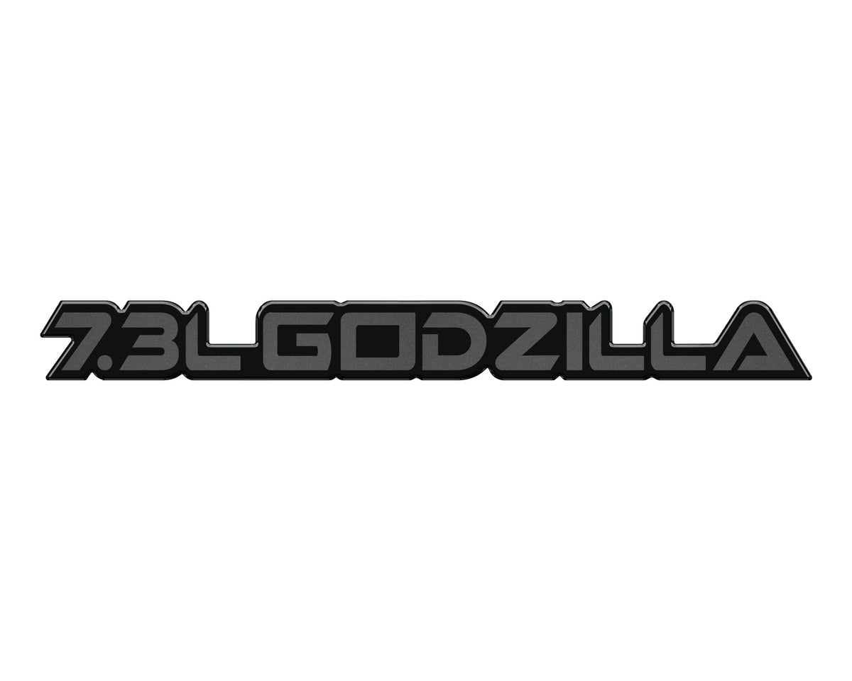 7.3L Godzilla Badge Fits 2020-2027 Ford Super Duty