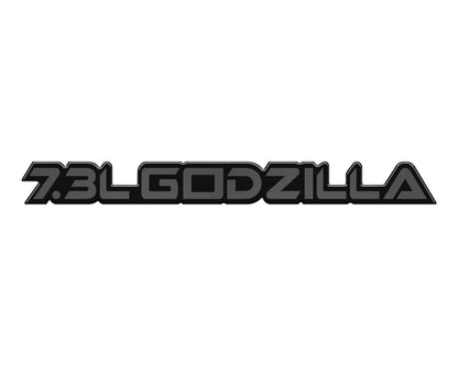 7.3L Godzilla Badge Fits 2020-2027 Ford Super Duty