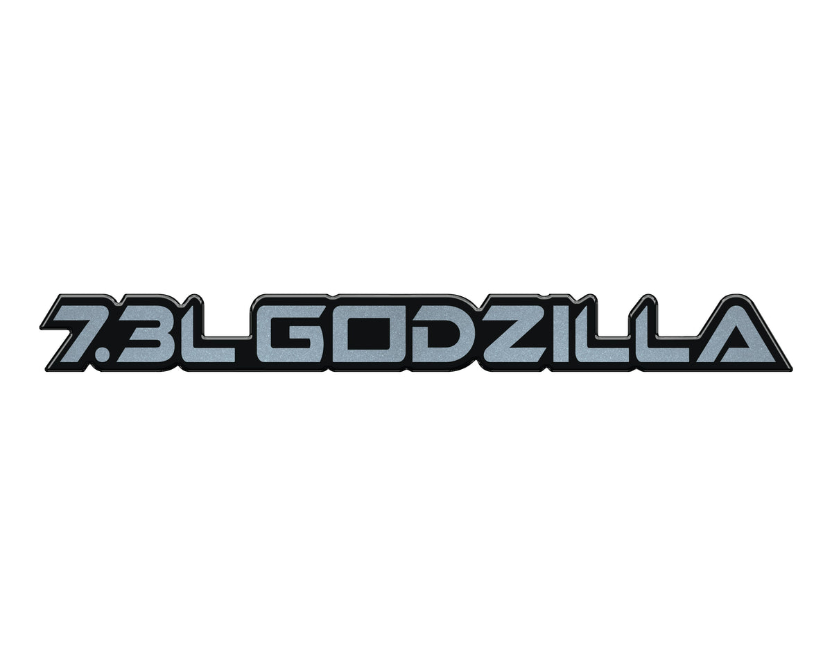 7.3L Godzilla Badge Fits 2020-2027 Ford Super Duty