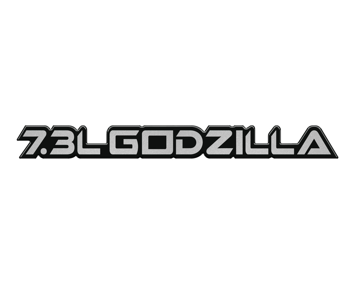 7.3L Godzilla Badge Fits 2020-2027 Ford Super Duty