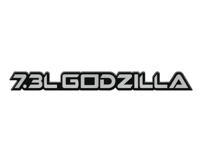 7.3L Godzilla Badge Fits 2020-2027 Ford Super Duty