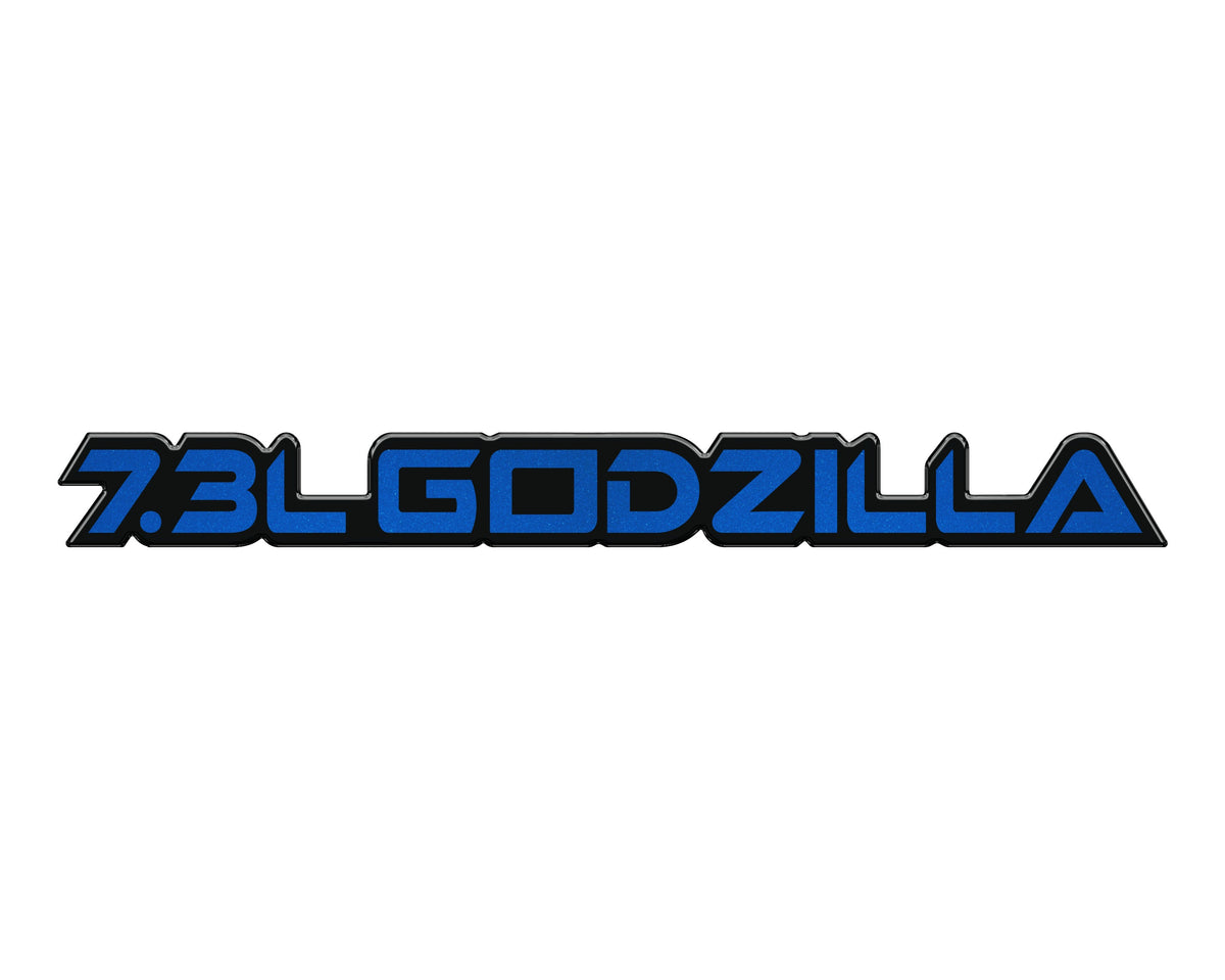 7.3L Godzilla Badge Fits 2020-2027 Ford Super Duty