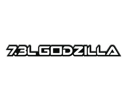 7.3L Godzilla Badge Fits 2020-2027 Ford Super Duty