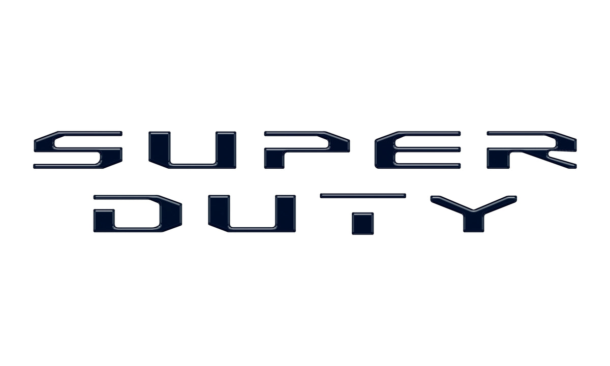 Glovebox Letters Fits 2023-2027 Ford Super Duty